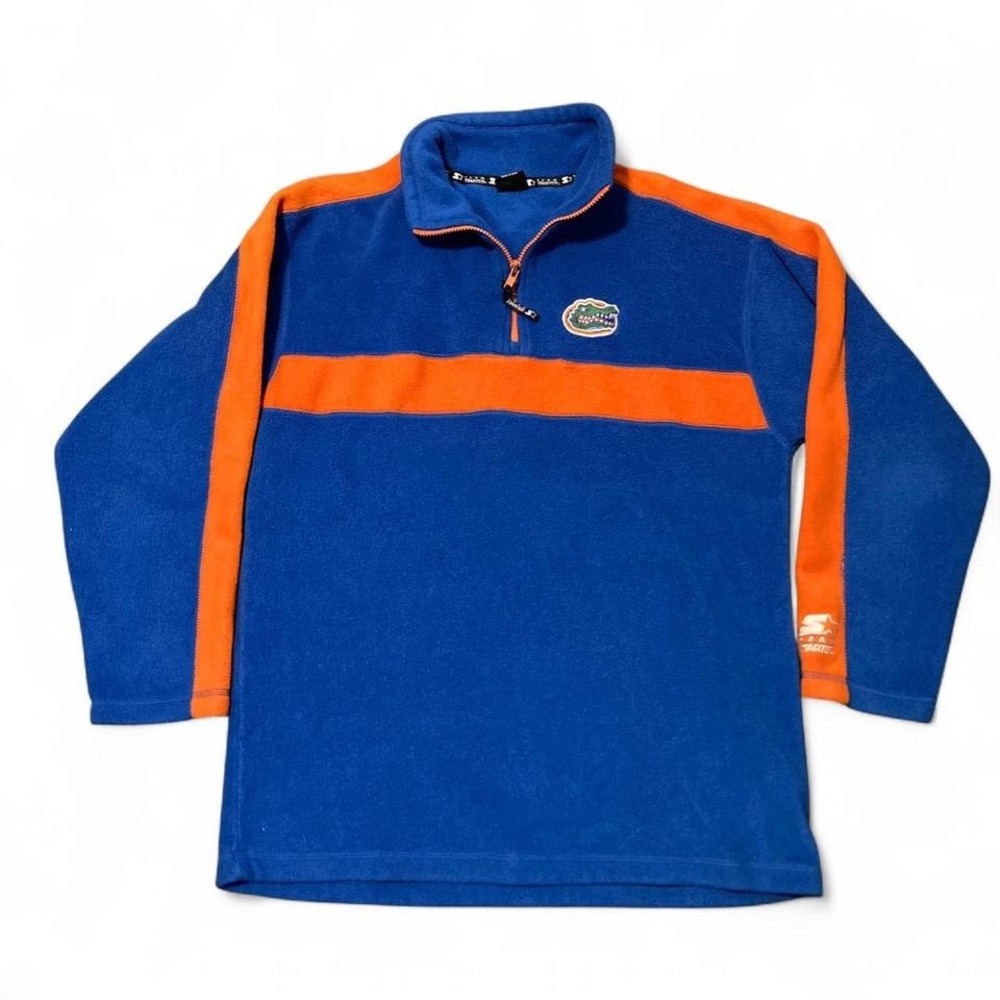 Starter Florida gators quarter zip striped‎ vintage 00s collegiate L/22.